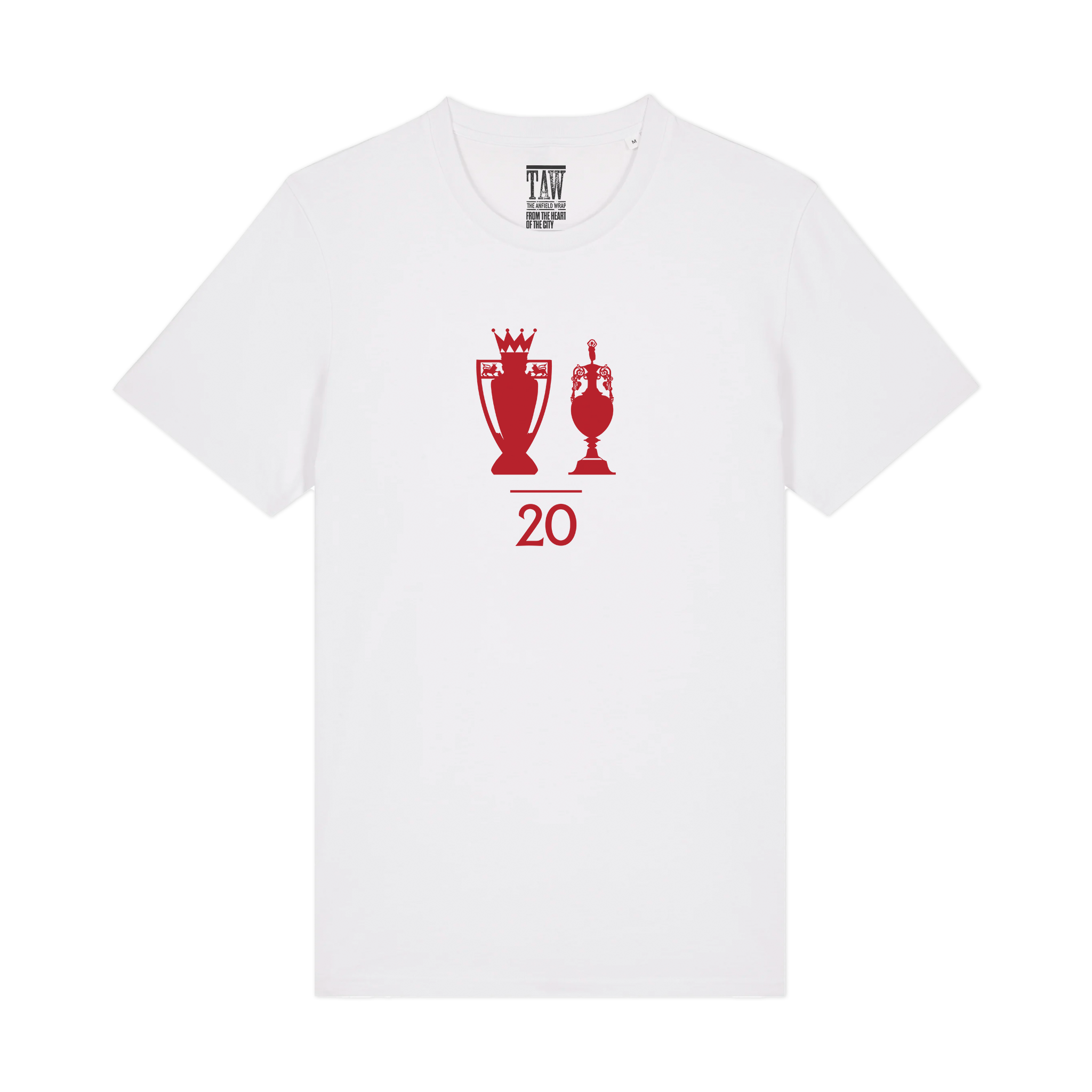 Back On Our Perch 20 Times Liverpool FC T-Shirt – YNWA Slot Era – Gildan Tee