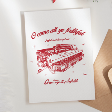 O Come All Ye Faithful Christmas Card