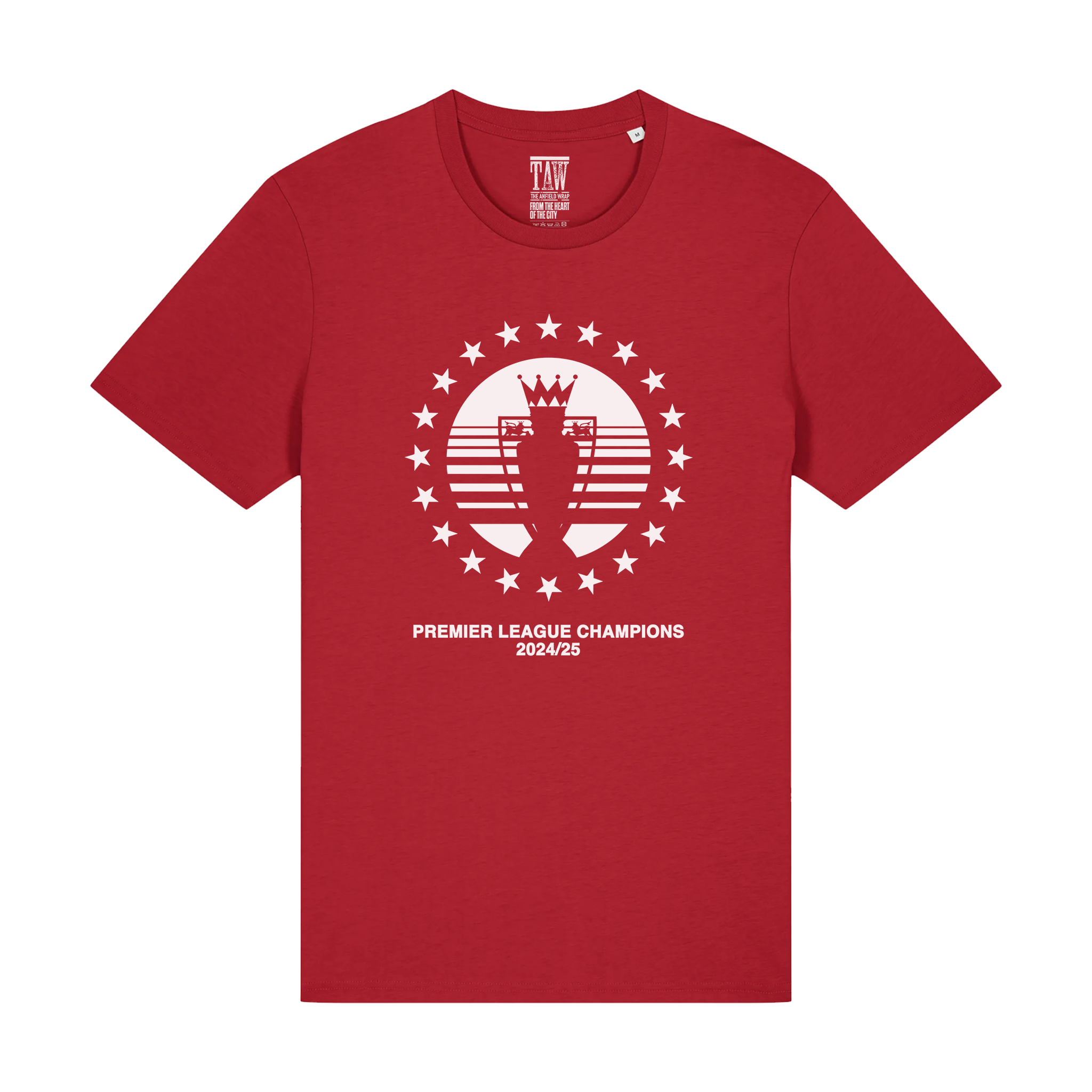 Premier League Champions 2024/25 Liverpool T-Shirt – The Anfield