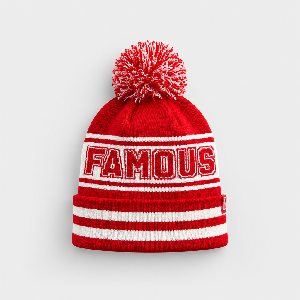 'Famous Kopites' Liverpool Bobble Hat