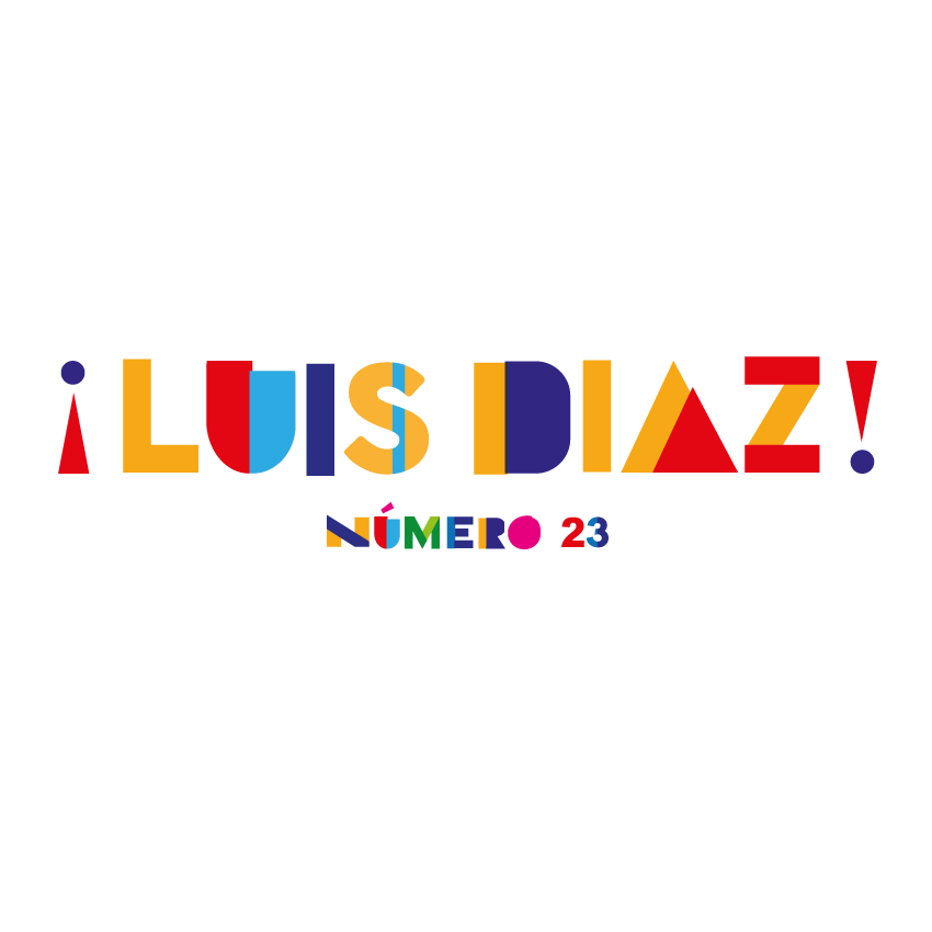 Luiz Diaz | Número 23 Liverpool T-Shirt White