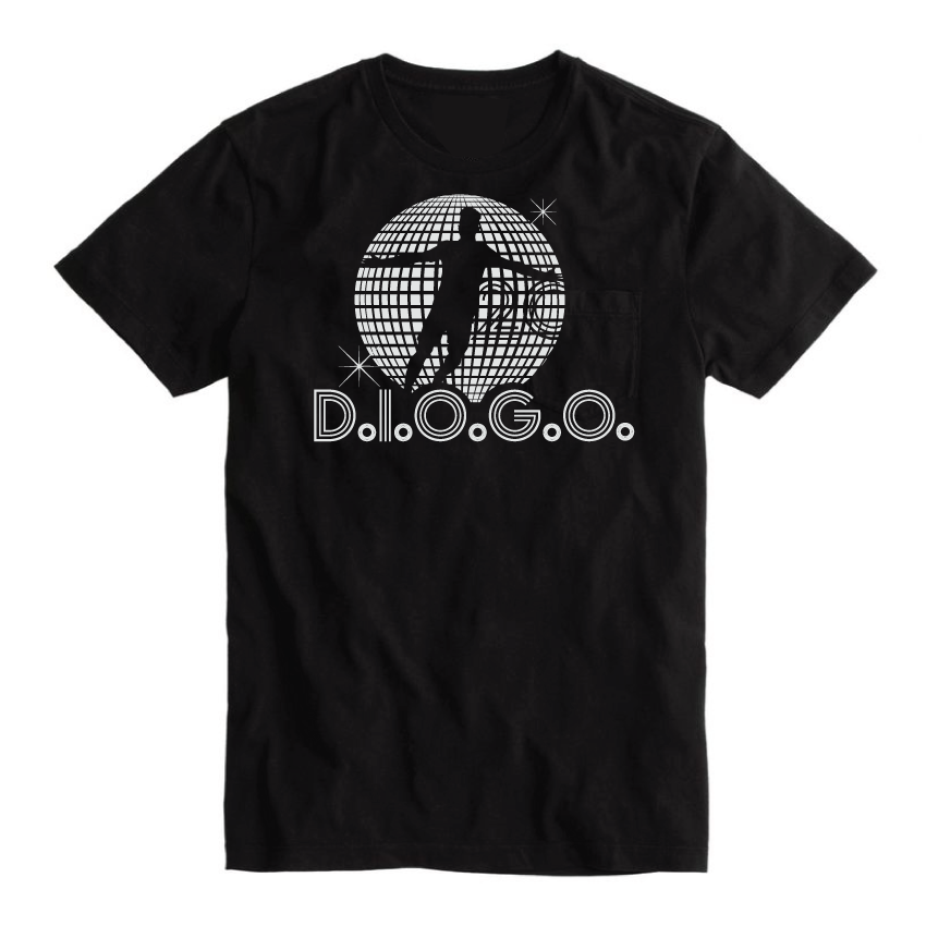 Diogo Jota - D.I.O.G.O. Black LFC Tshirt - TAW x L9 Design