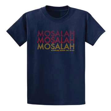 Mo Salah - Running Down the Wing Liverpool T-shirt