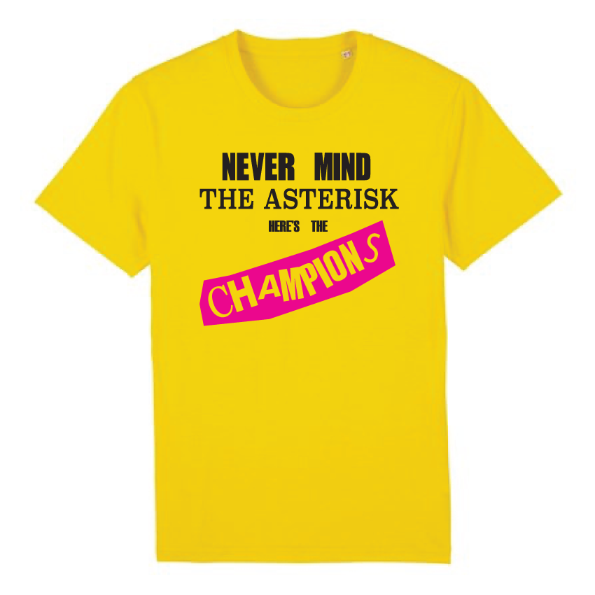 Never Mind The Asterisk 70s Punk Tshirt Liverpool